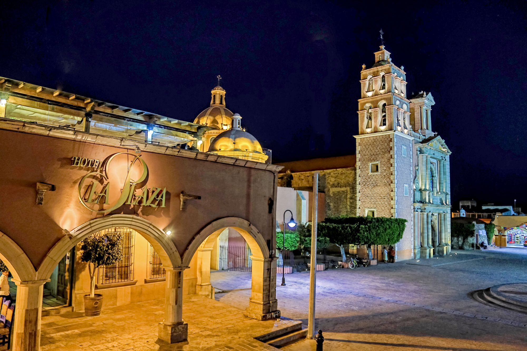 Hotel La Plaza De Tequisquiapan Luaran gambar